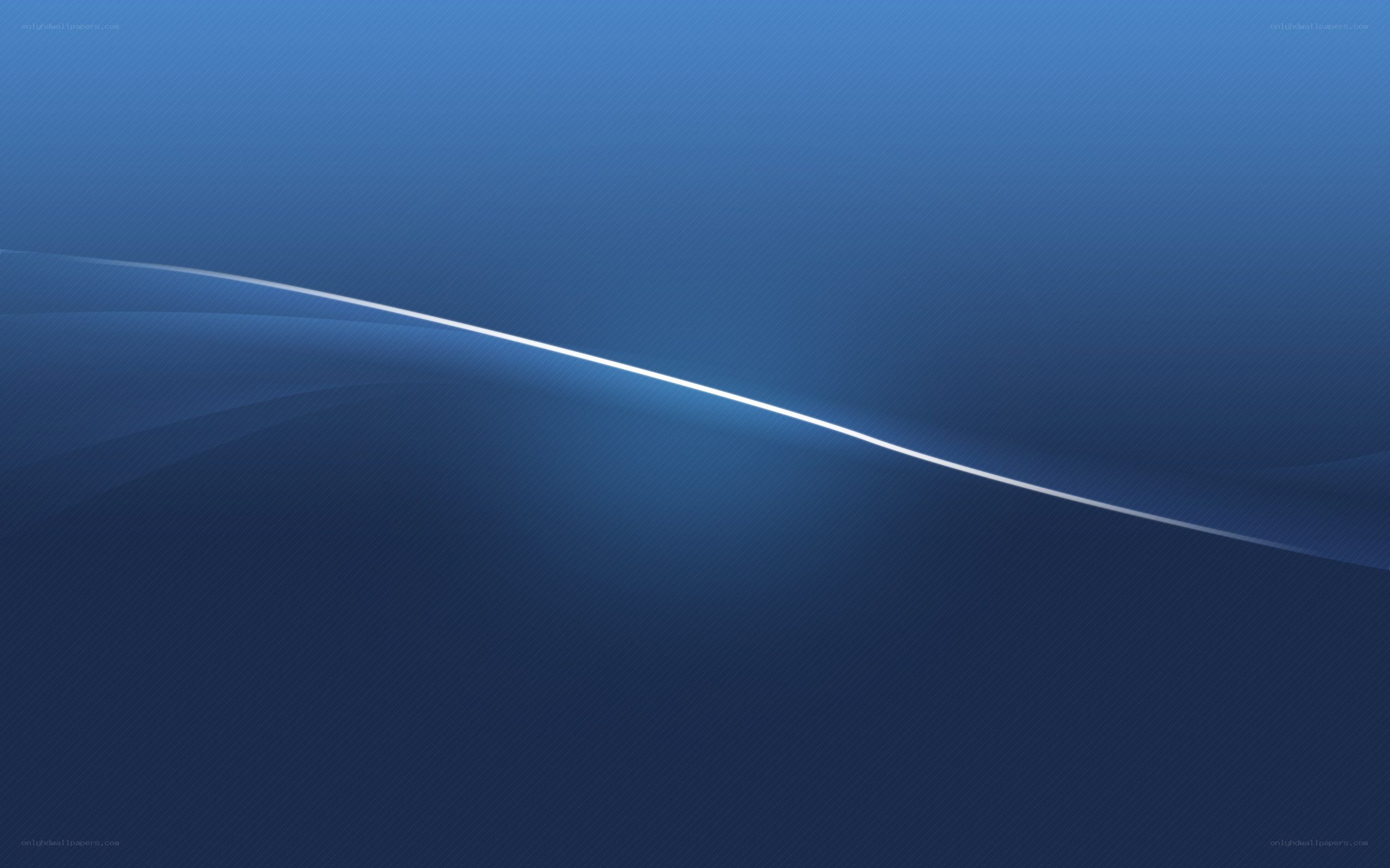 blue abstract wave design