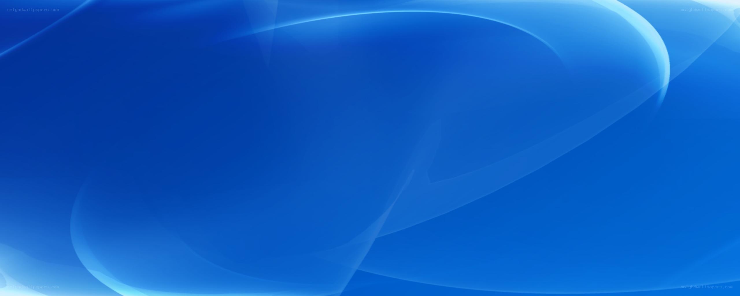 blue abstract wave design