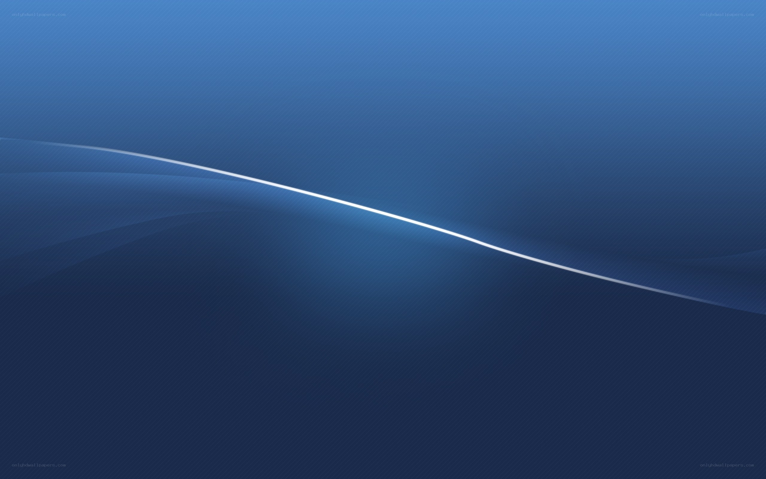 blue abstract wave design