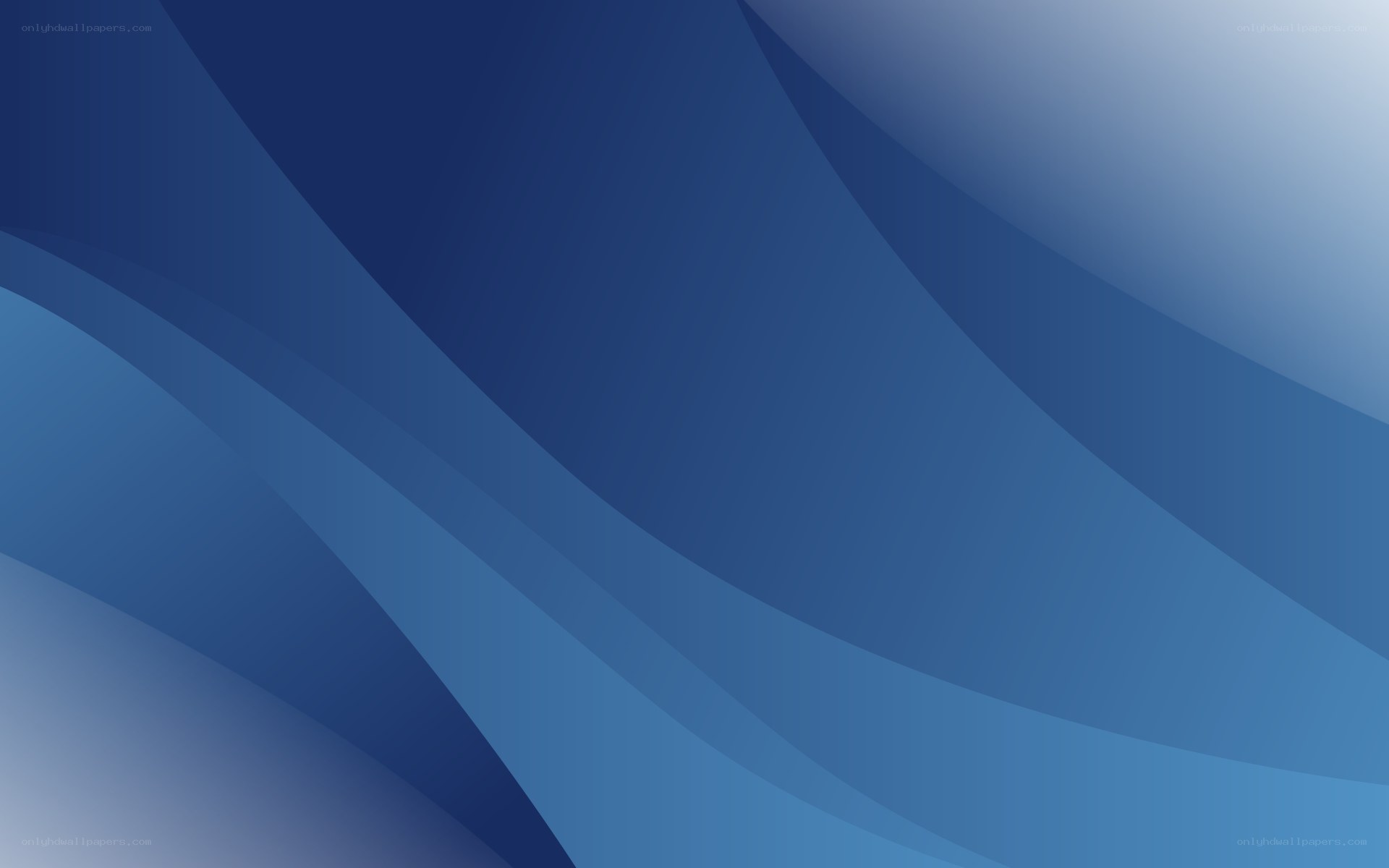 blue abstract wave design