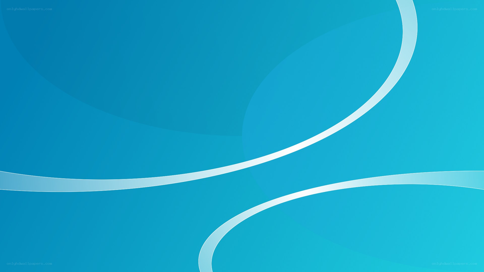 blue abstract wave design