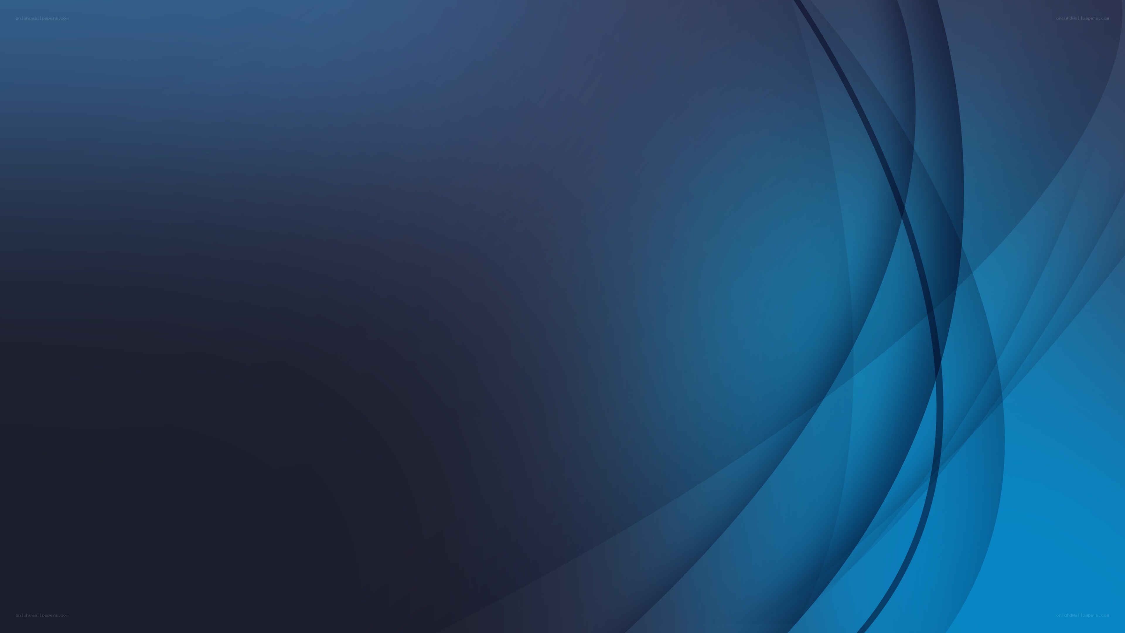 blue abstract wave design