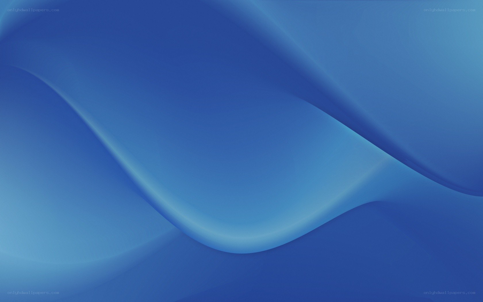 blue abstract wave design