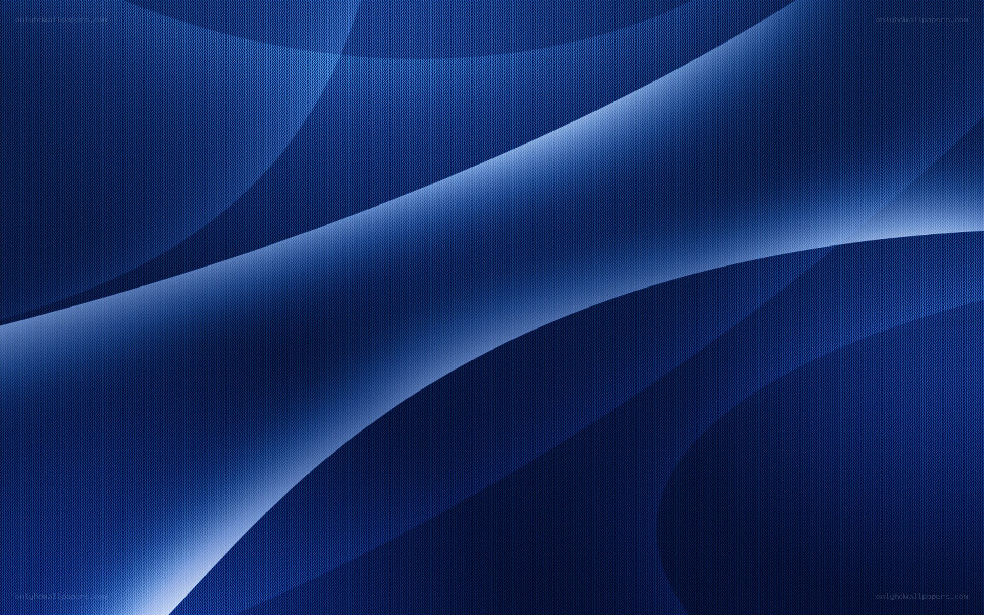 blue abstract wave design