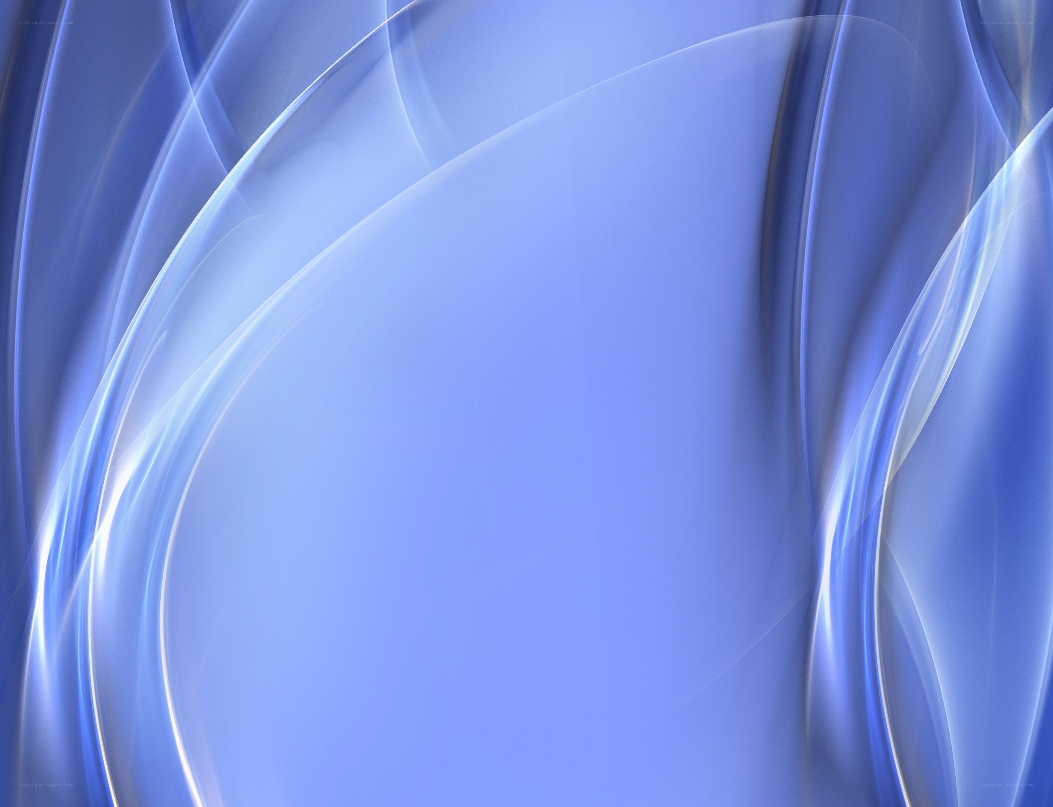 Blue abstract wave design