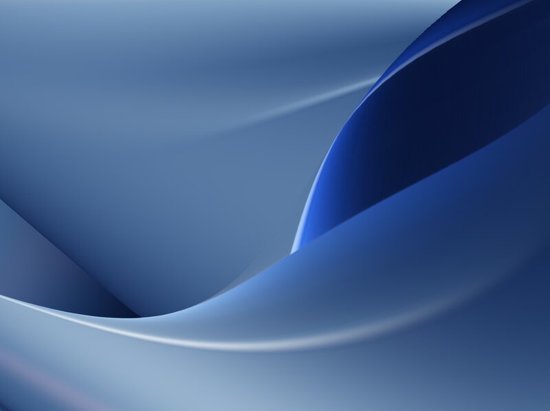 Blue abstract wave design