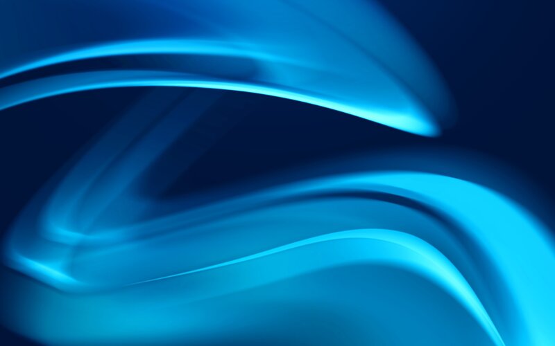 Blue abstract wave design