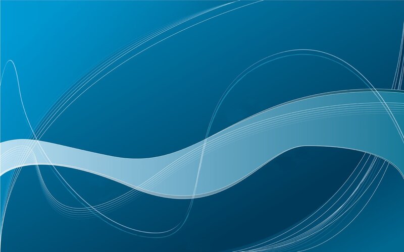 blue abstract wave design