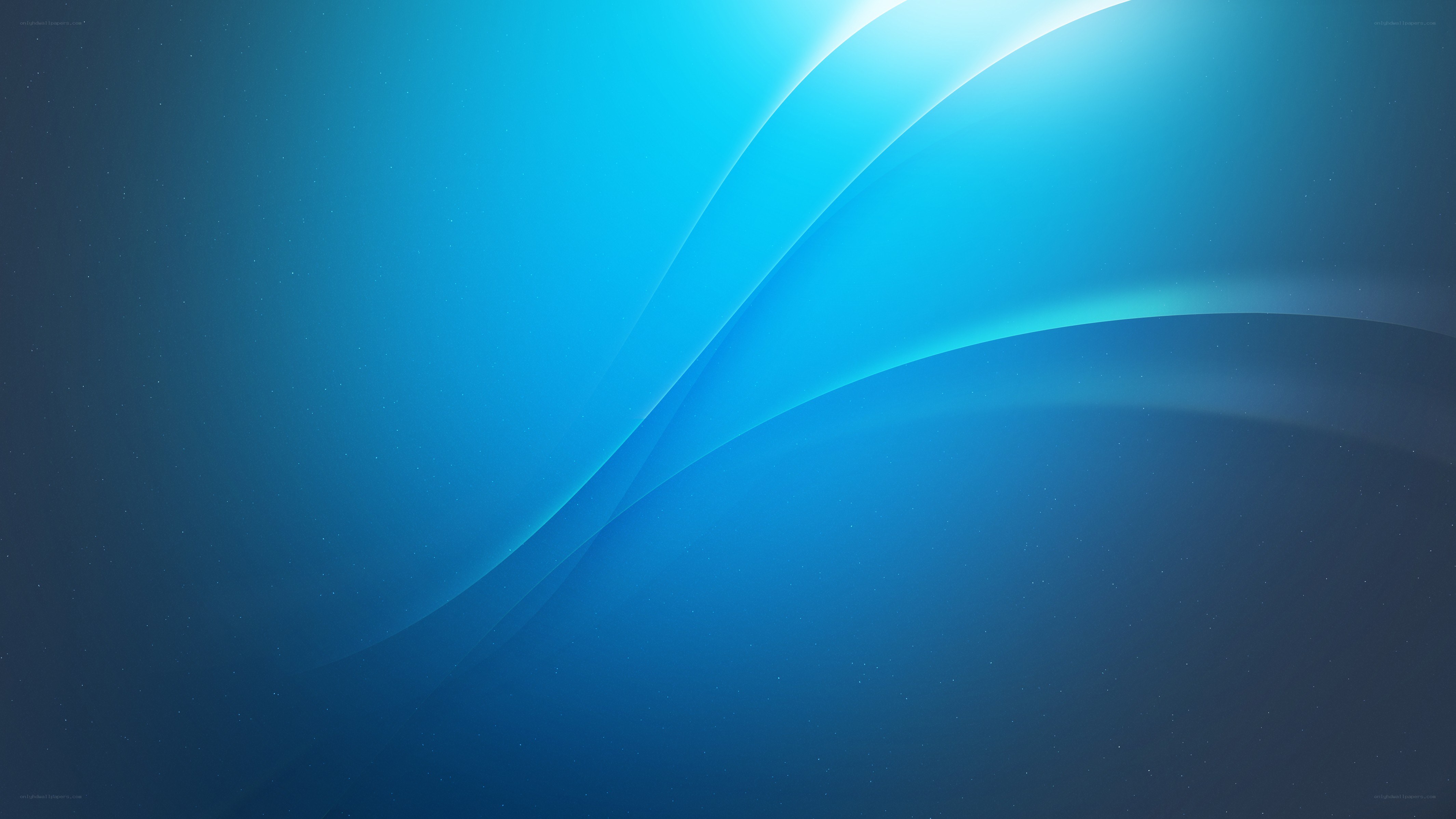 blue abstract wave design