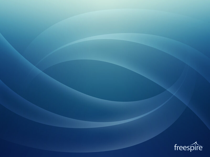 blue abstract wave design
