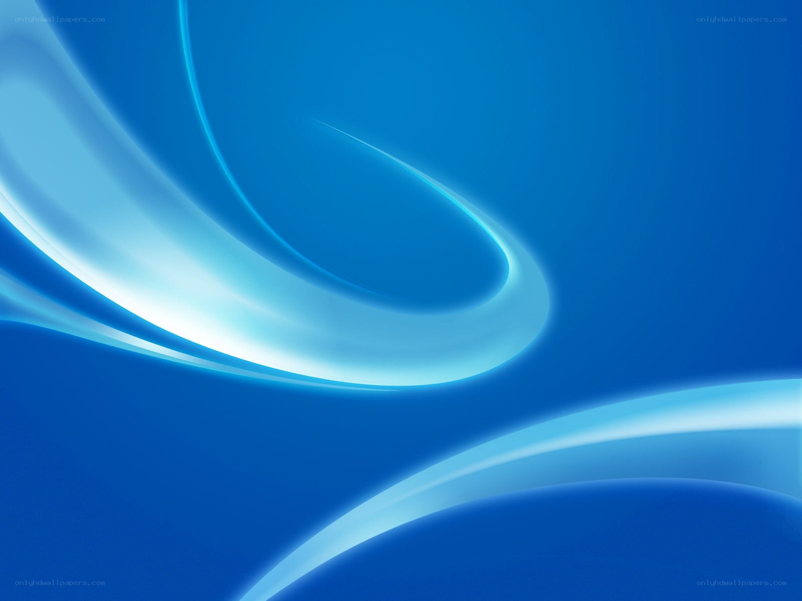 Blue abstract wave design
