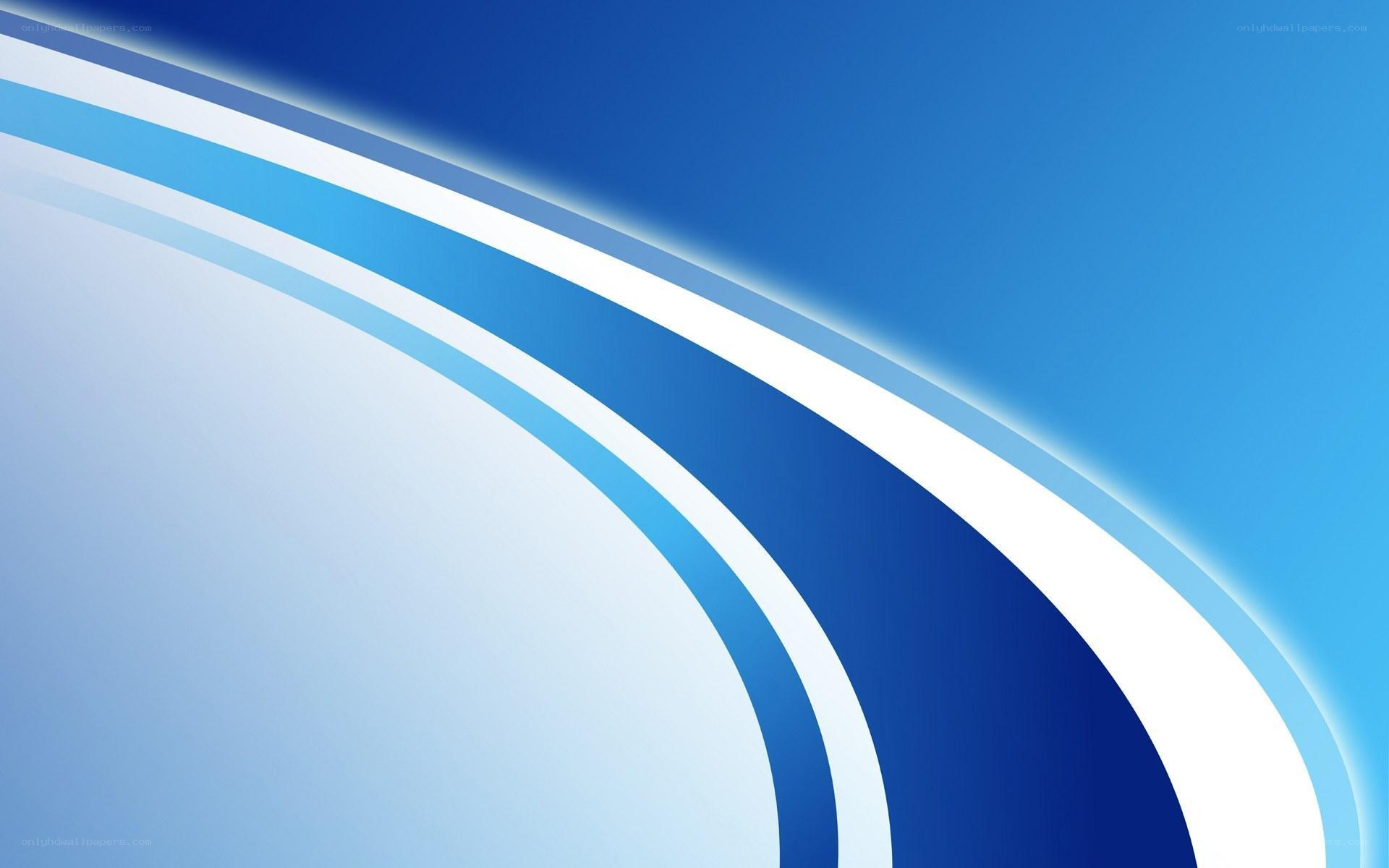 blue abstract wave design