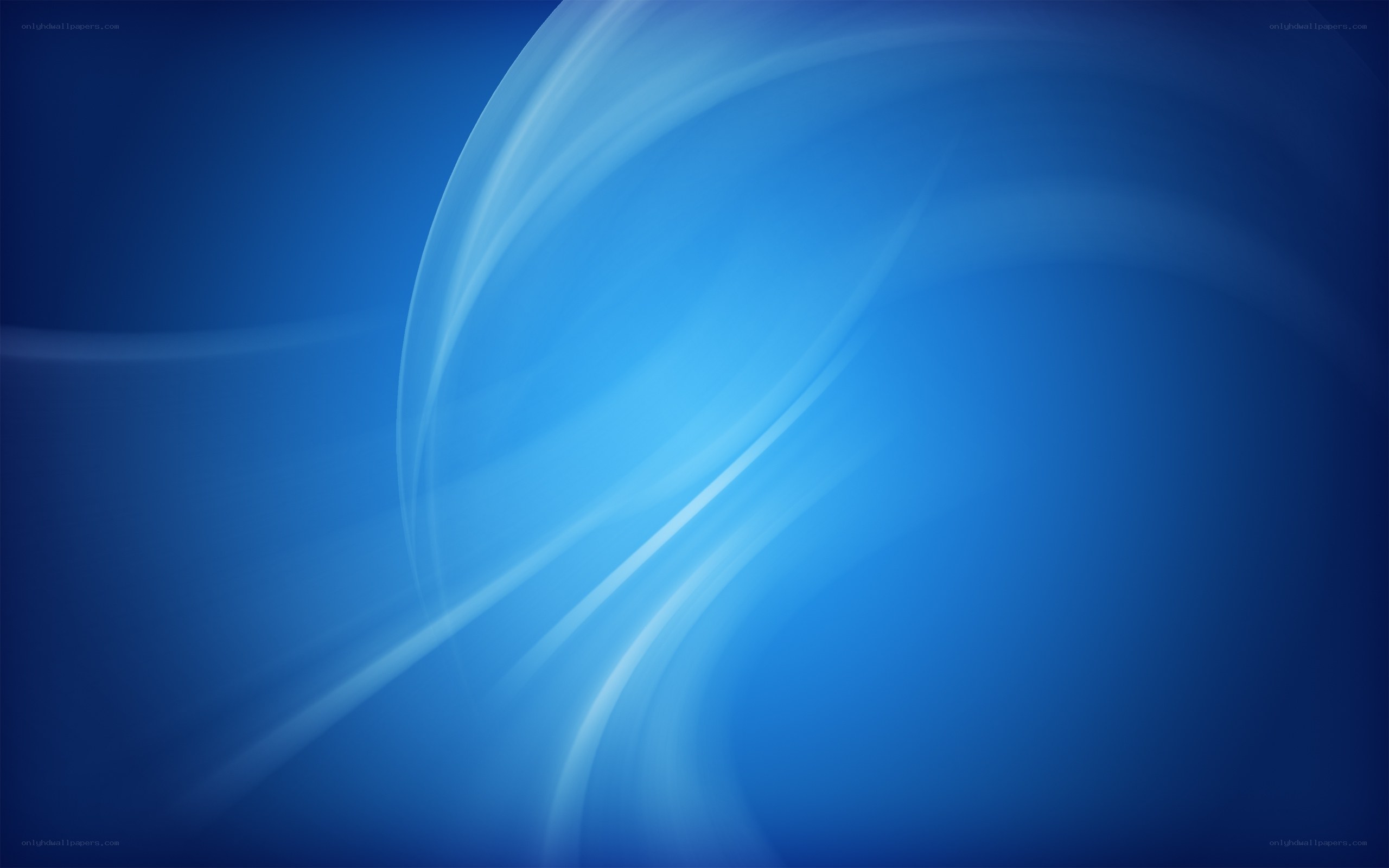 Blue abstract wave design