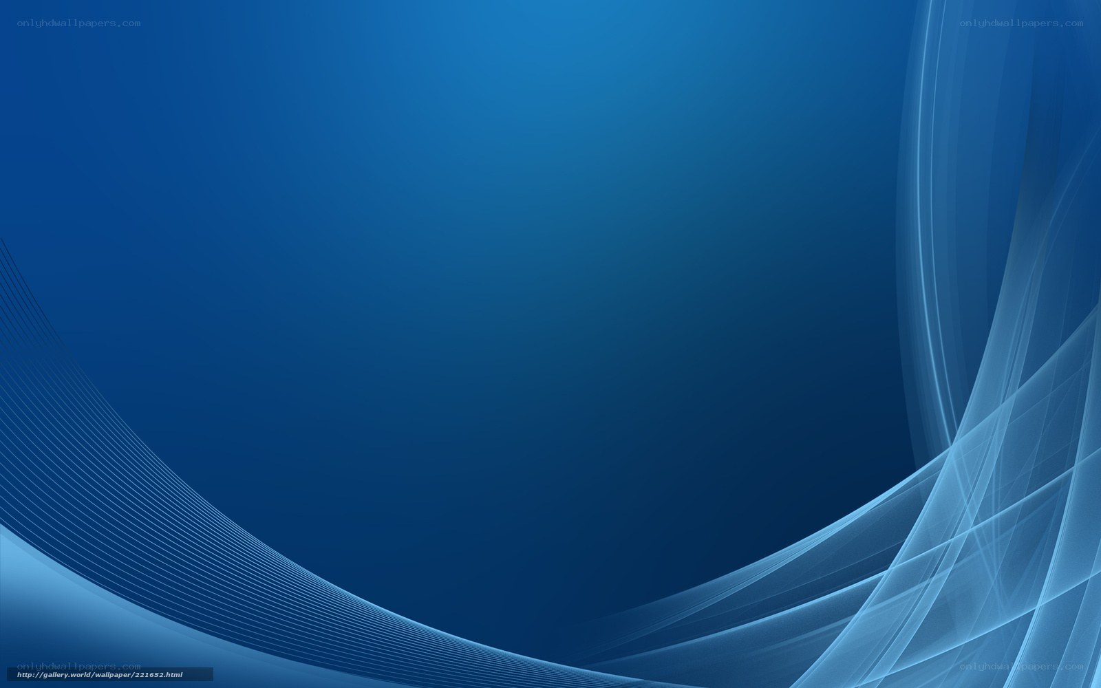Blue abstract wave design