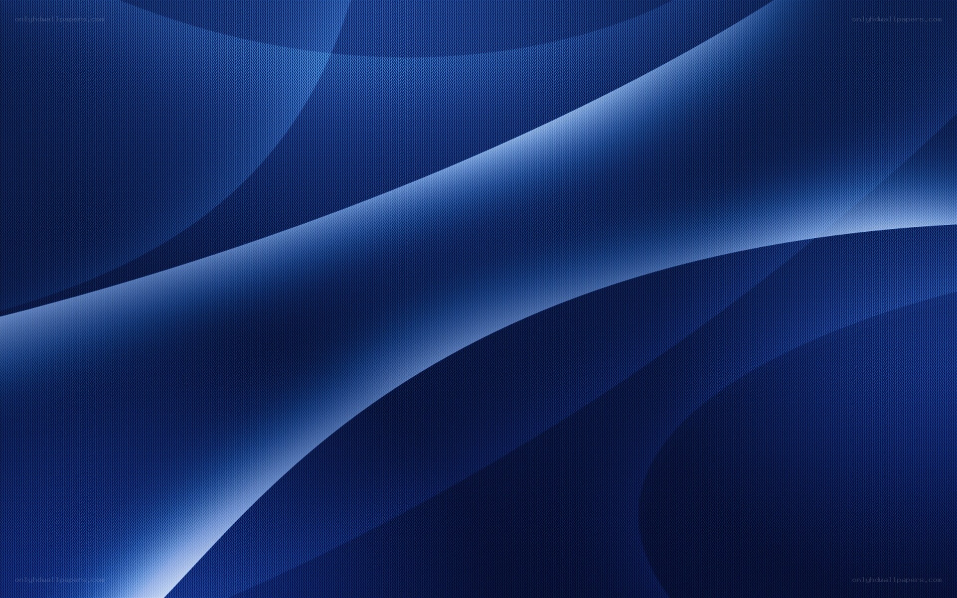 Blue abstract wave design
