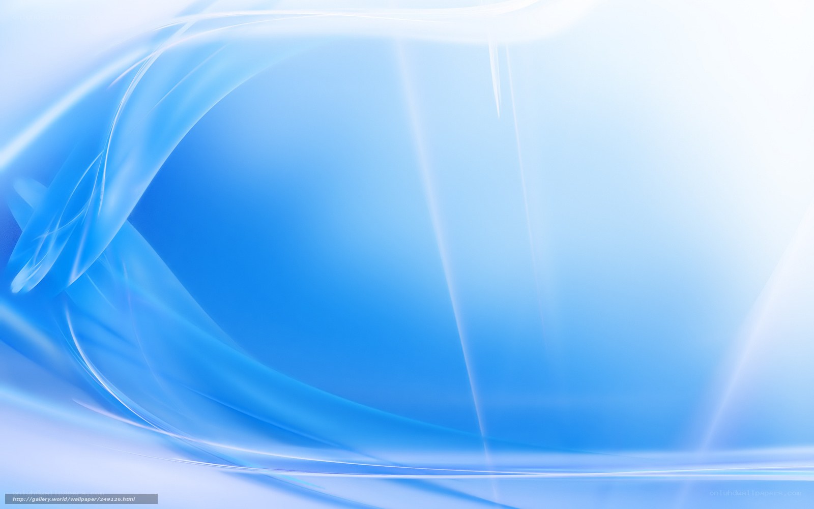 blue abstract wave design