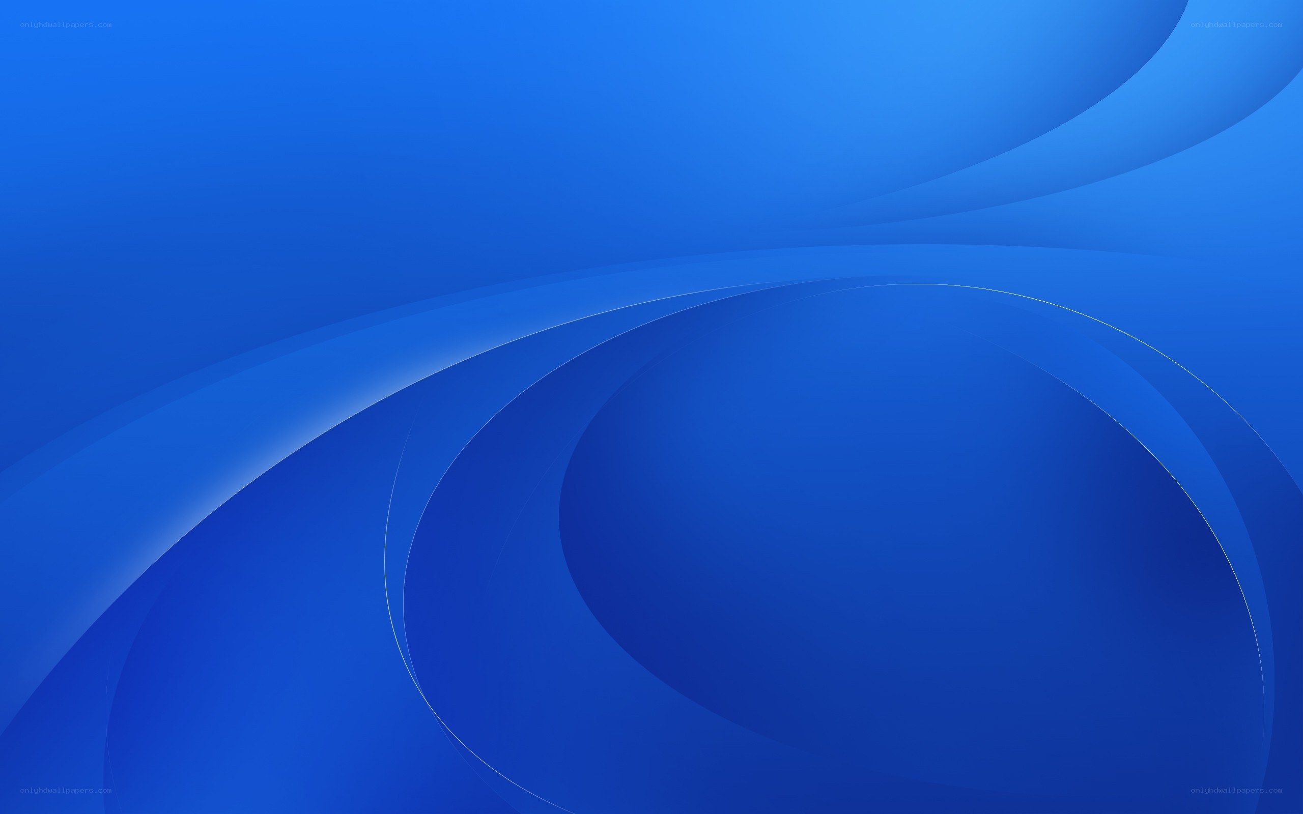 Blue abstract wave design