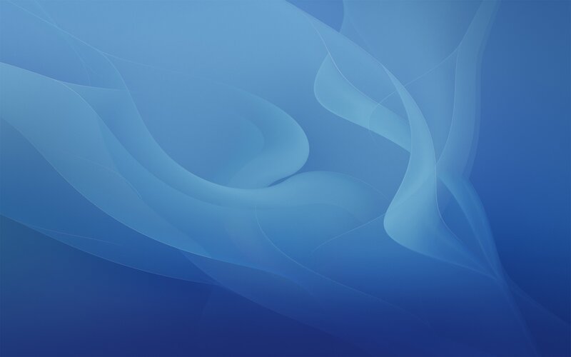 blue abstract wave design