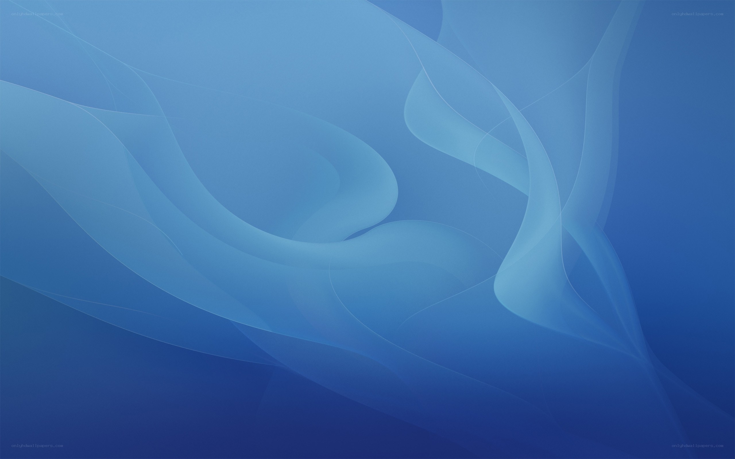 blue abstract wave design