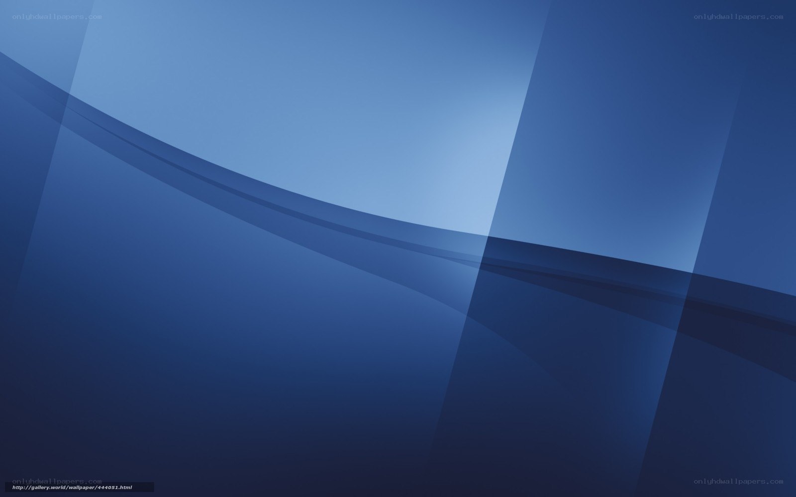 blue abstract wave design