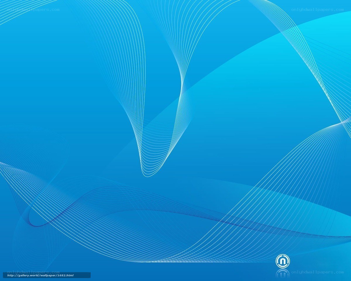 blue abstract wave design
