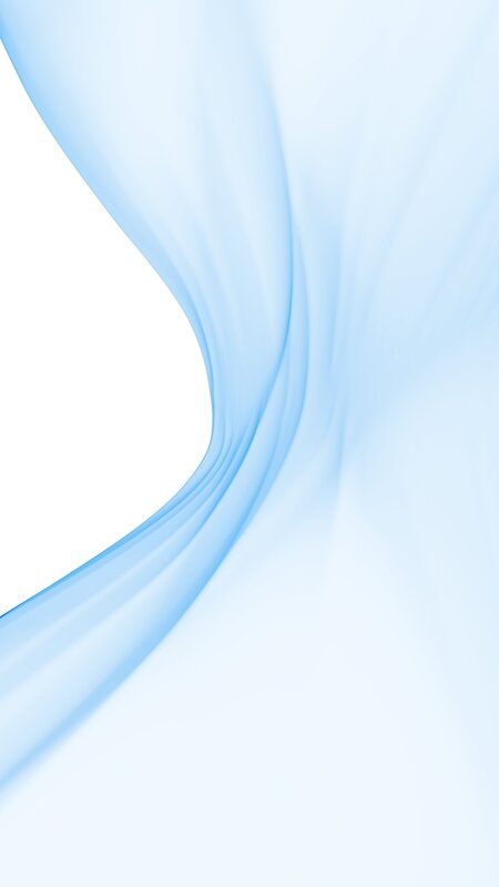 Blue Abstract Wave — Light Blue