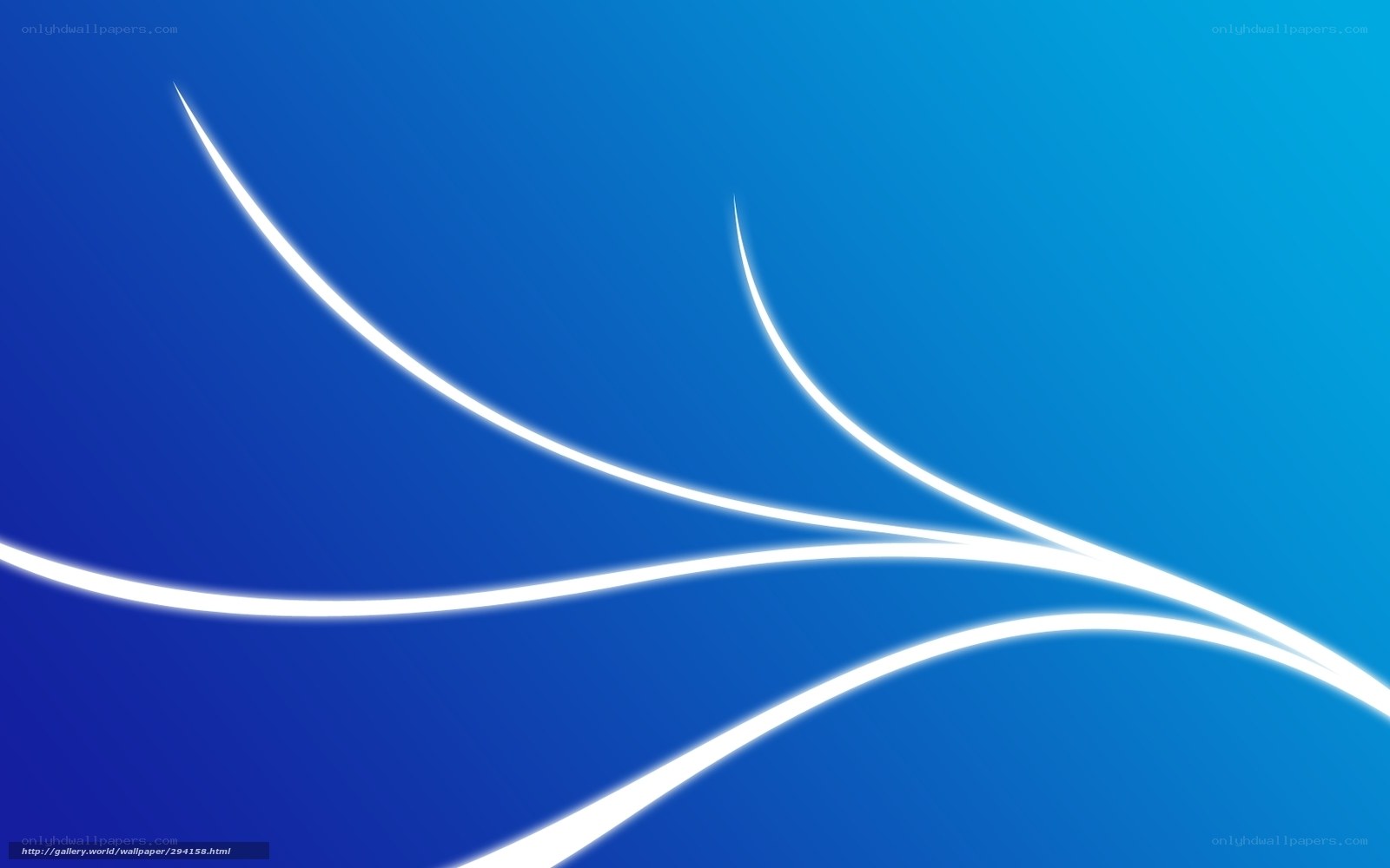 blue abstract wave lines