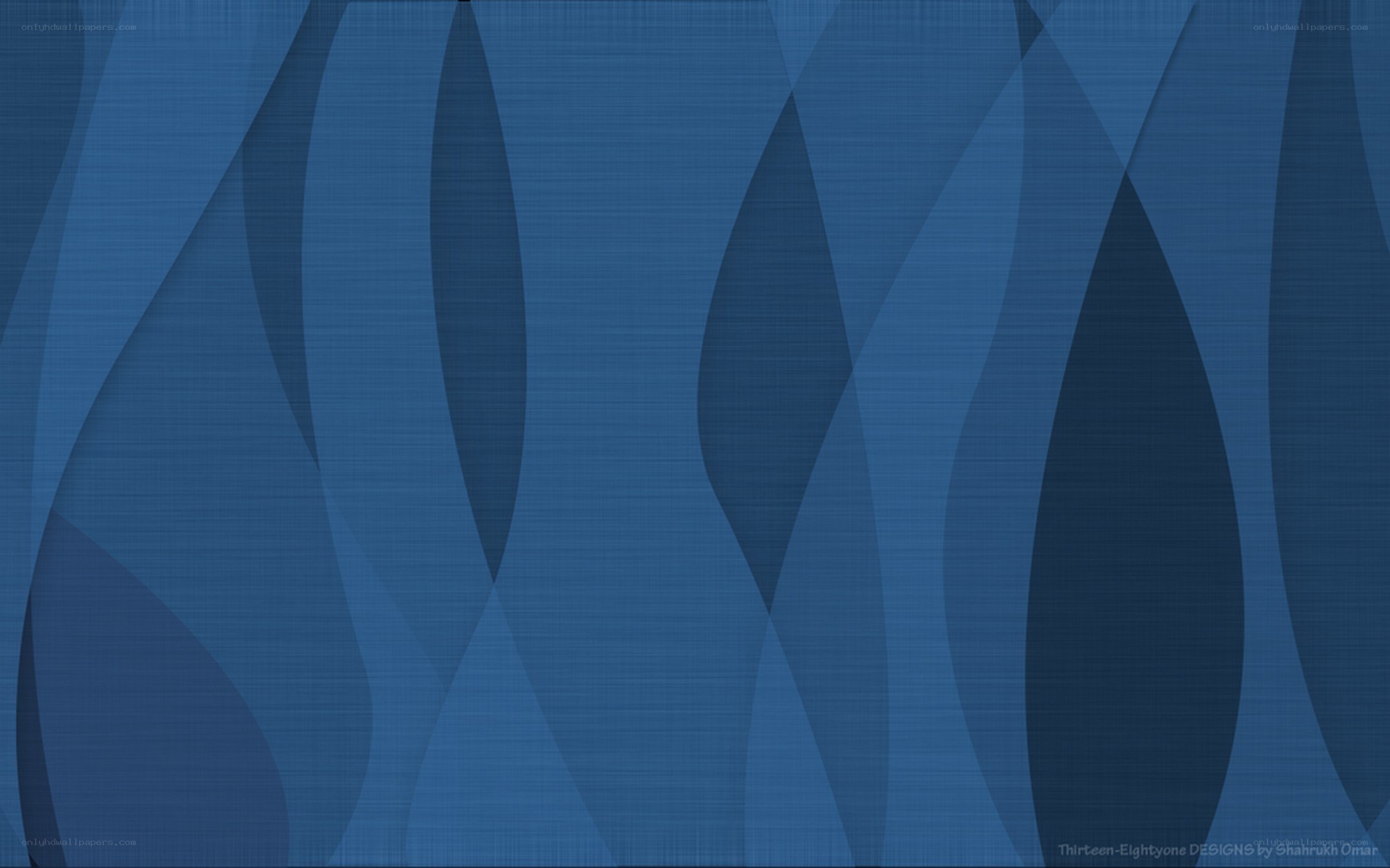 blue abstract wave pattern