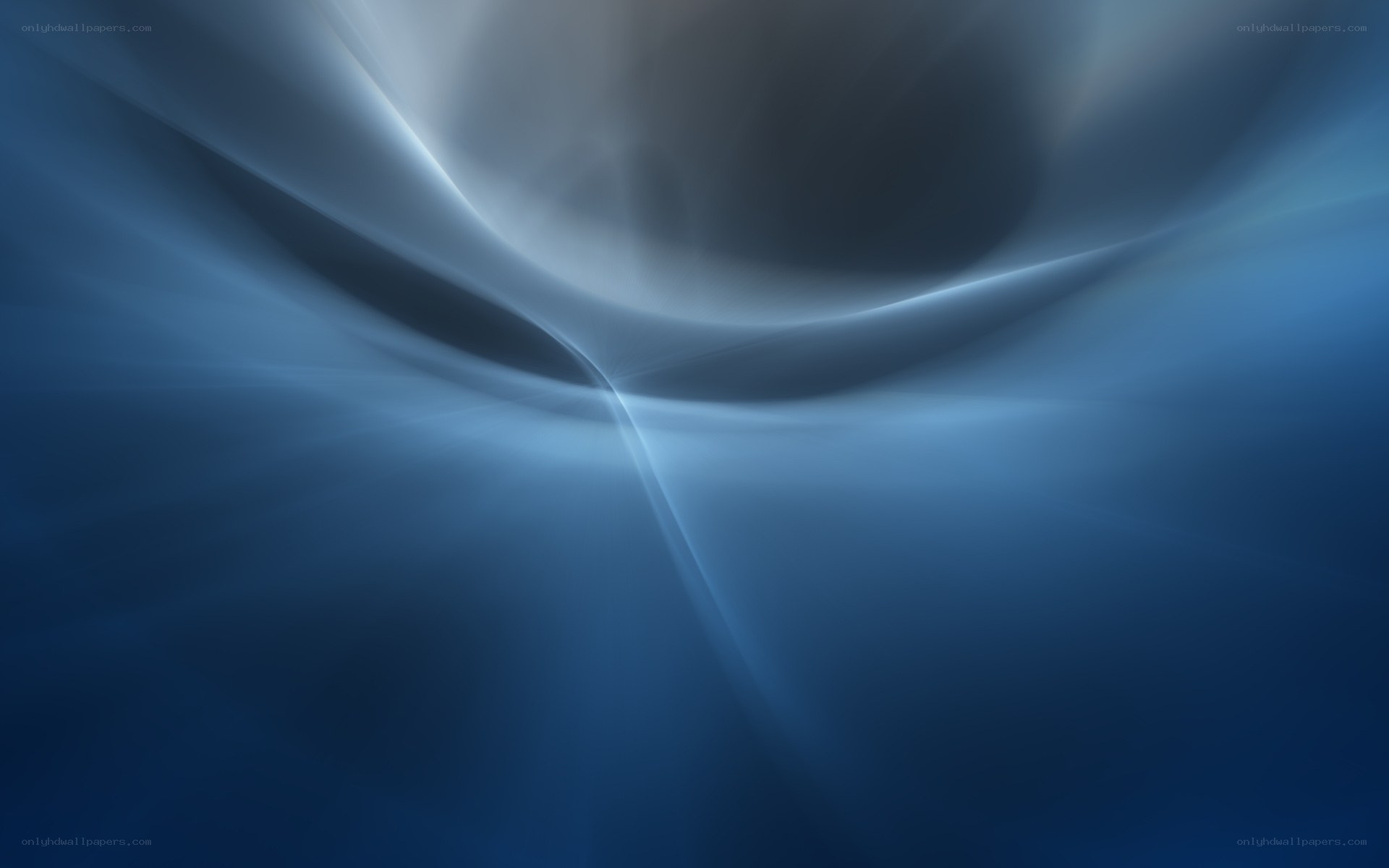 blue abstract wave pattern