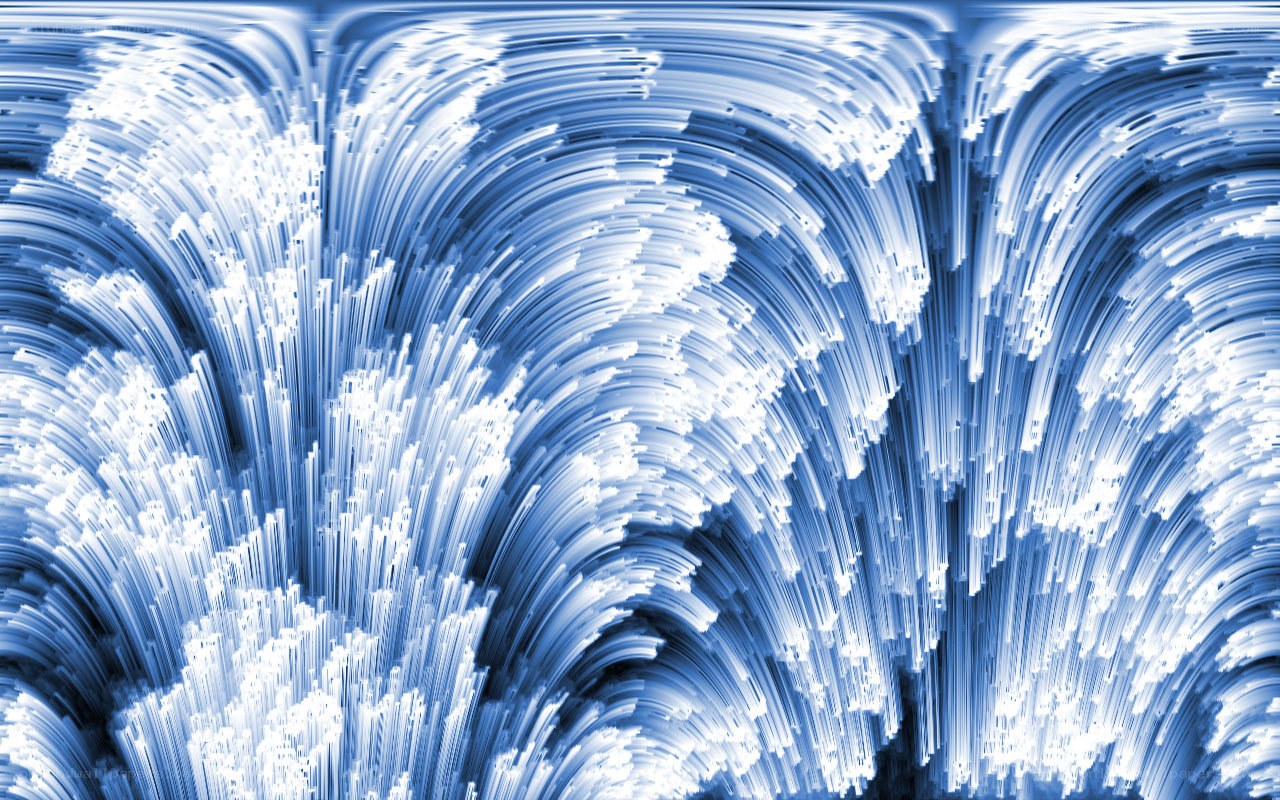 blue abstract wave pattern