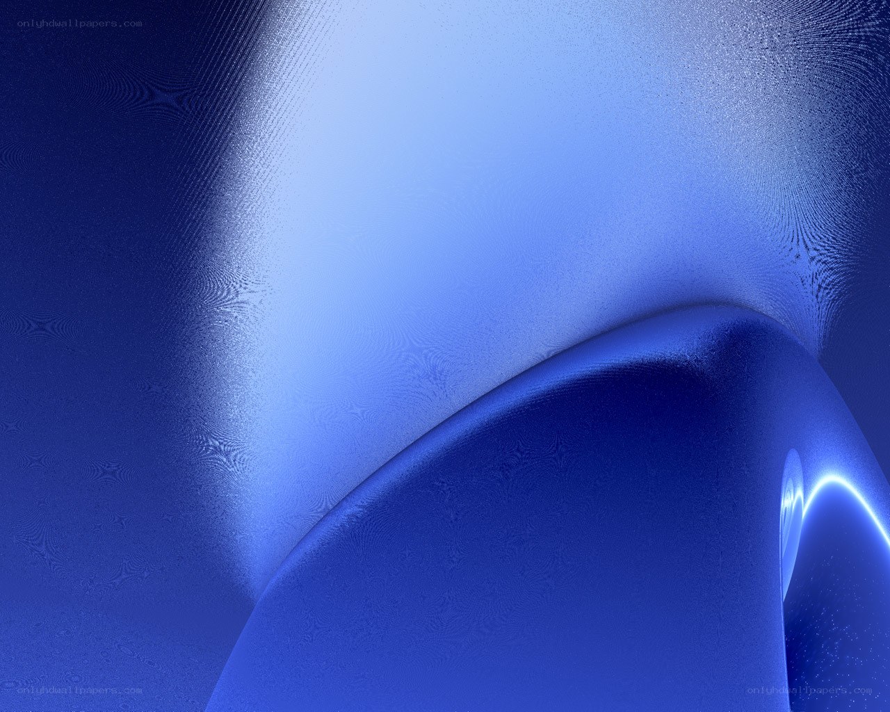 Blue abstract wave pattern