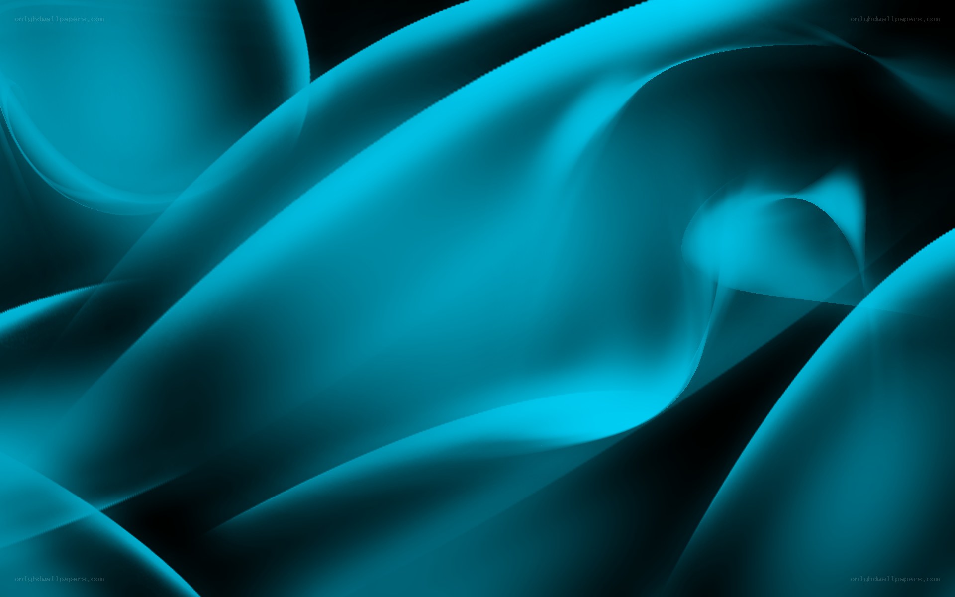 blue abstract wave pattern