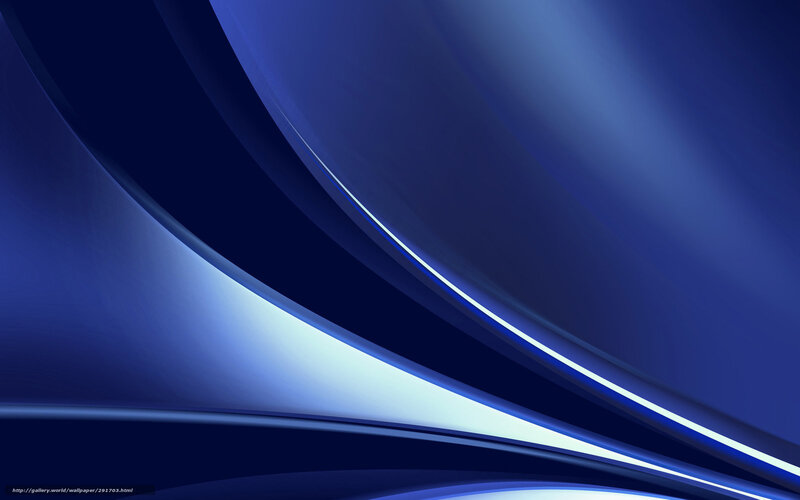 Blue Abstract Waves — Calm, Curves, Light