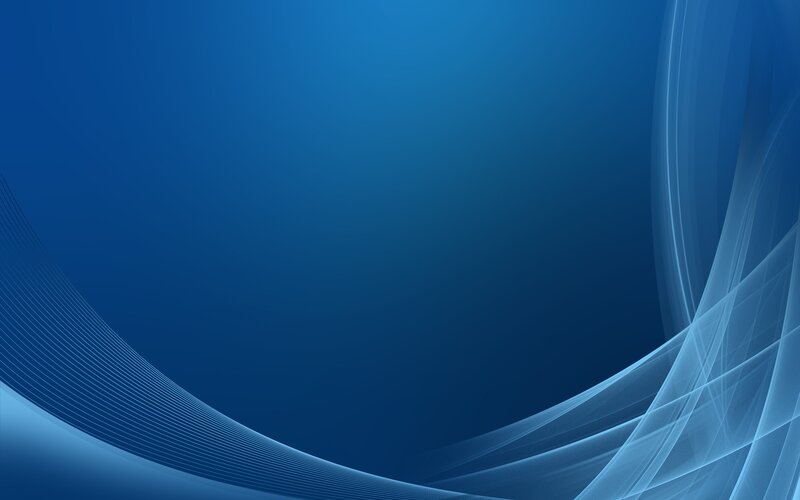 Blue Abstract Waves — Calm, Curves, Lines