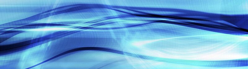 Blue Abstract Waves — Calm, Grid