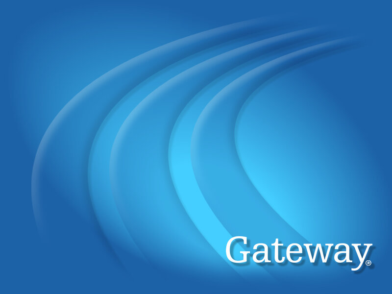 Blue Abstract Waves — Calm, Text