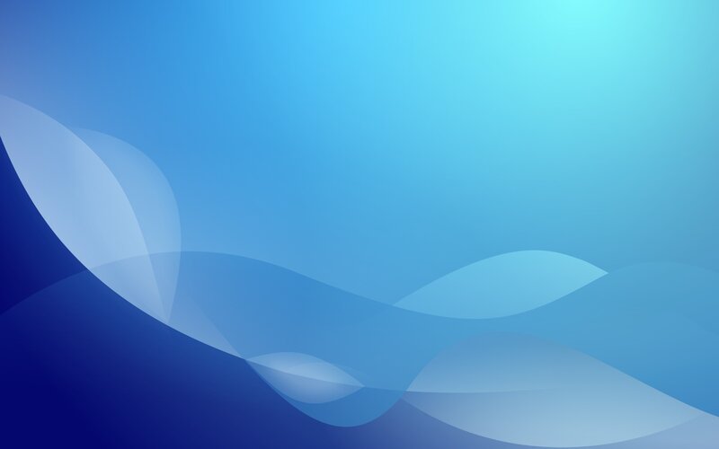Blue Abstract Waves — Calm