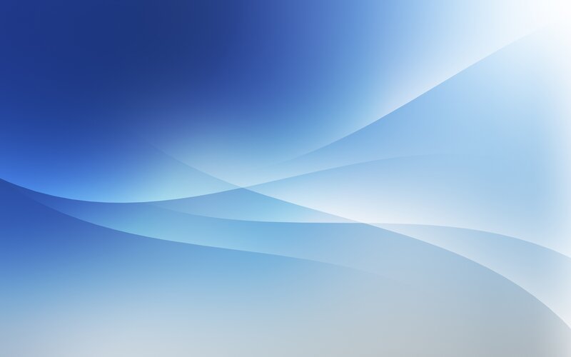 Blue Abstract Waves — Gradient
