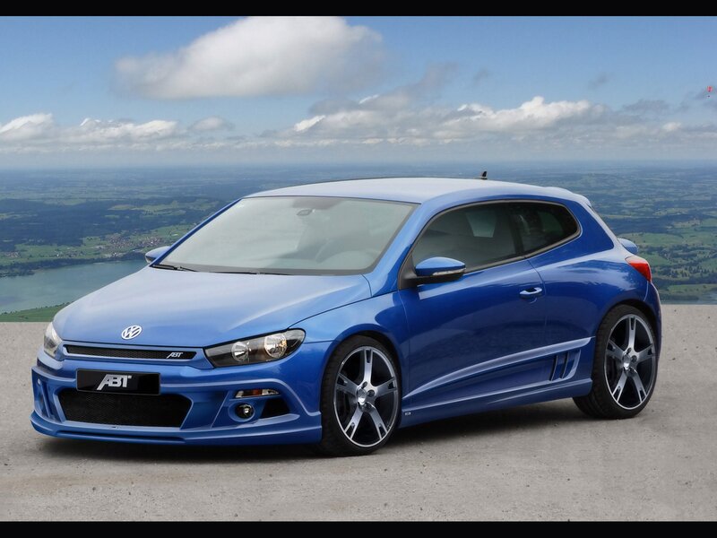 Blue ABT Car