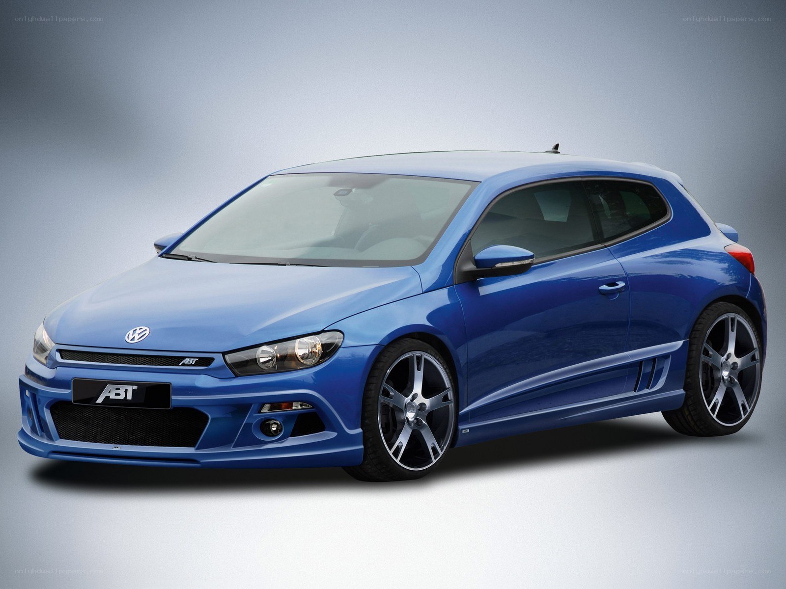 Blue ABT Volkswagen Scirocco