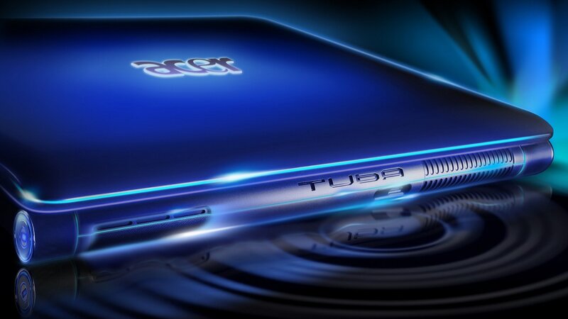 Blue Acer Laptop