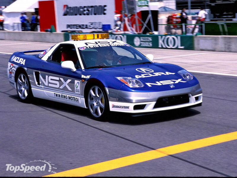 Blue Acura Nsx Car