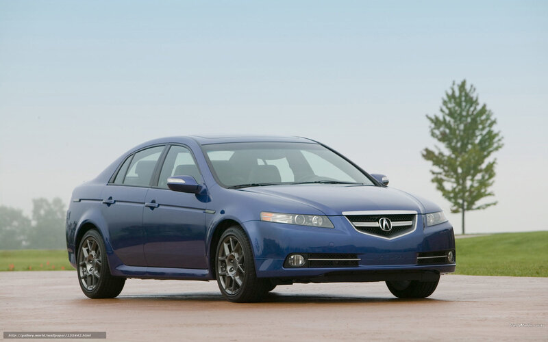 Blue Acura TL Sedan — Serene