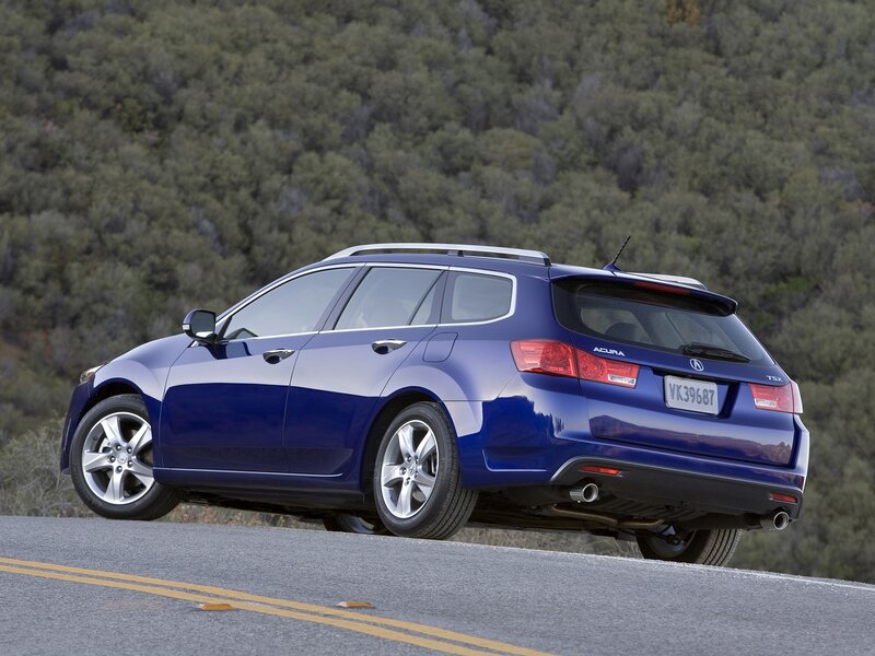 blue acura tsx station wagon