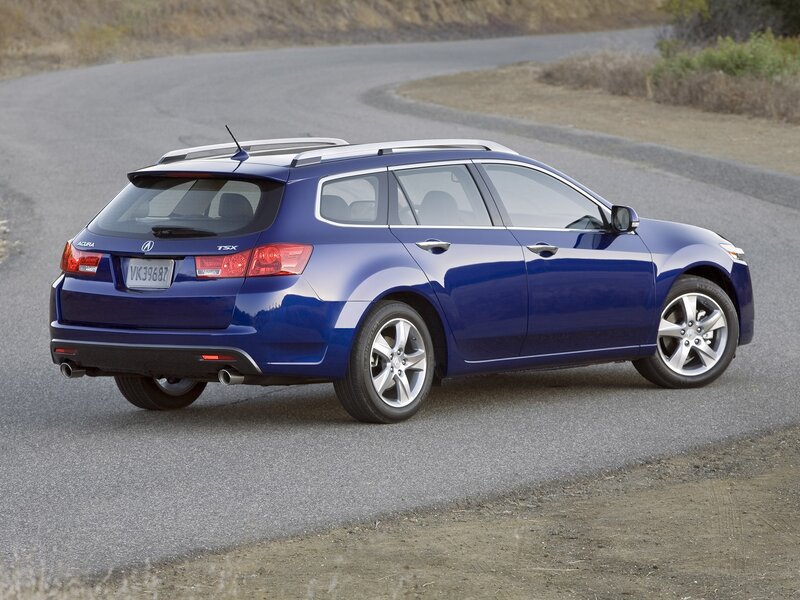 Blue Acura Tsx Wagon — Calm