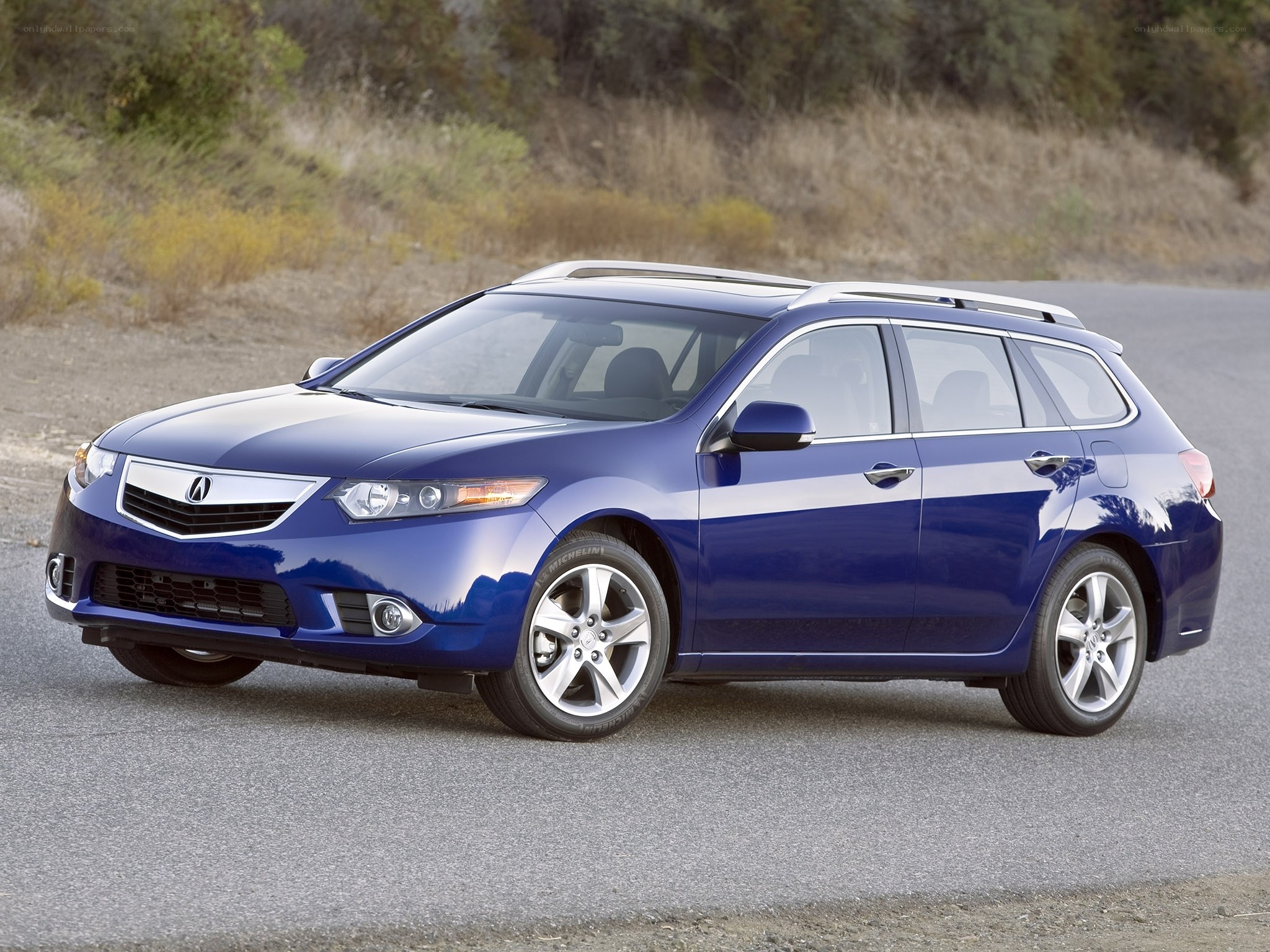 blue acura tsx wagon