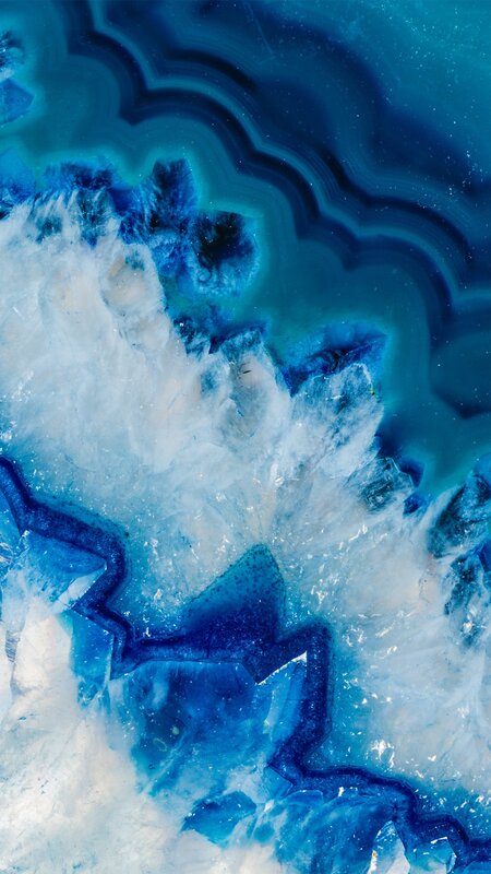 Blue Agate Mineral — Calm