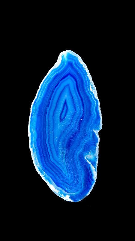 Blue Agate Slice