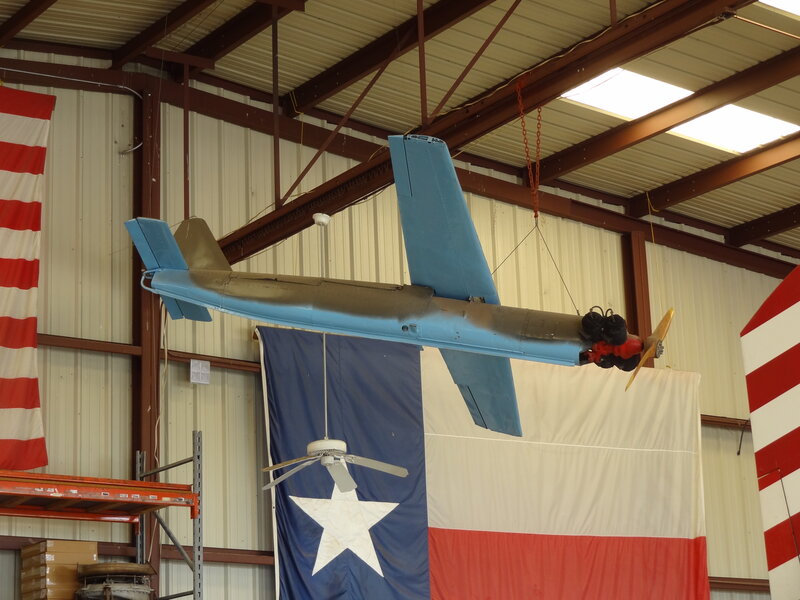 Blue Airplane Model