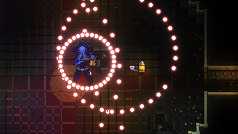Blue Alien Boss